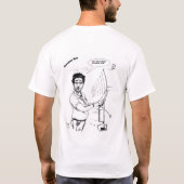 マラソンの人 Tシャツ (裏面)