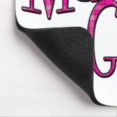 マラソンの女の子 マウスパッド (コーナー)