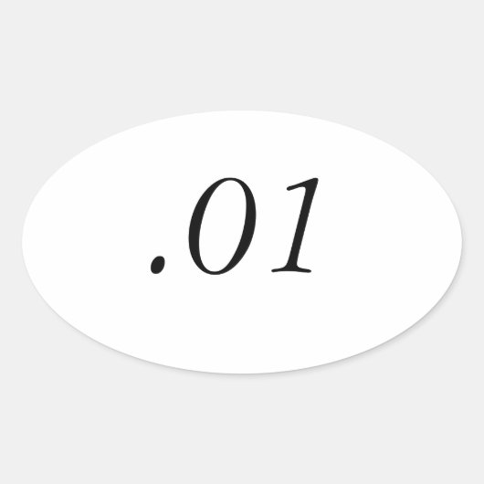 マラソンシール 楕円形シール (正面)