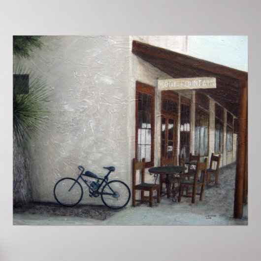 マラソンソーダ噴水 ポスター (正面)