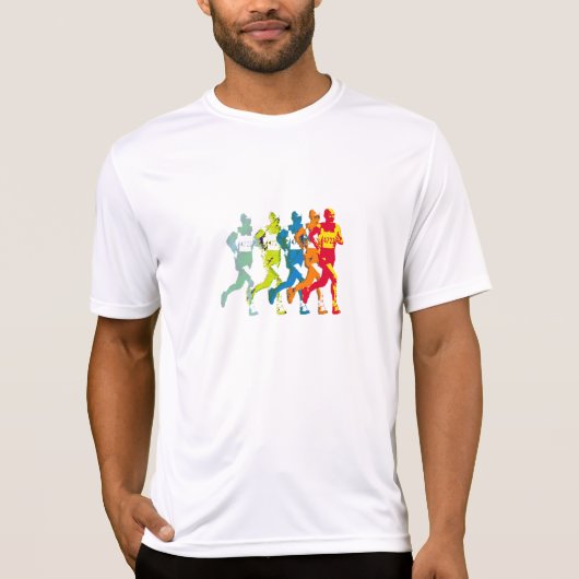 マラソントレーニ走ング Tシャツ (正面)