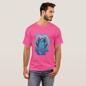 マラソンフロリダバケーションキュートマナテスシーカウズ Tシャツ (正面フル)