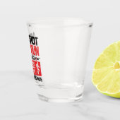 マラソンランナーどのバカ走缶 ショットグラス (右)