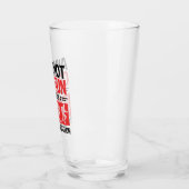 マラソンランナーどのバカ走缶 タンブラーグラス (左)