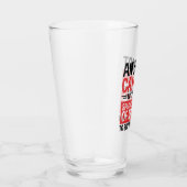 マラソンランナーどのバカ走缶 タンブラーグラス (右)