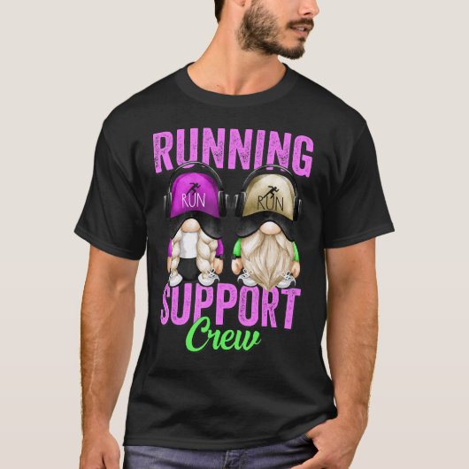 マラソンランナー格言先生ランニングサポート Tシャツ (正面)