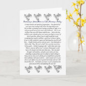 マラソンランニング大会はベビー祝いに似ている カード (黄色い花)