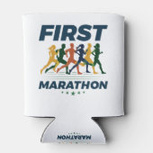 マラソン初走 缶クーラー (裏面)