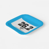マラソン完走 26.2マイル ランニングギフト ペーパープレート (傾斜あり)