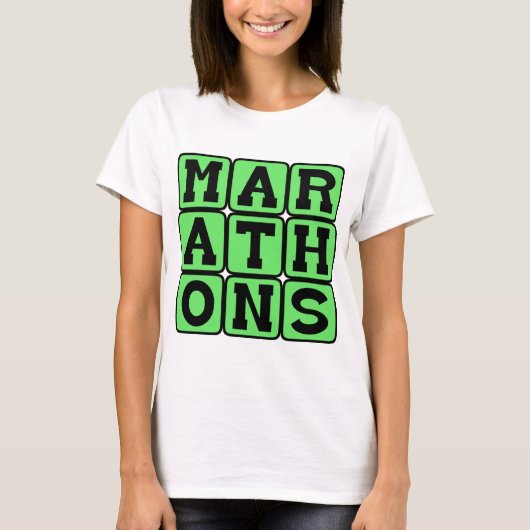 マラソン完走 Tシャツ (正面)