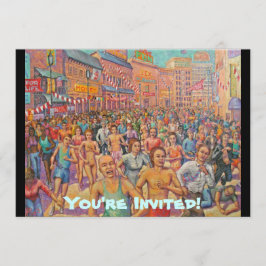 マラソン招待されました! 招待状