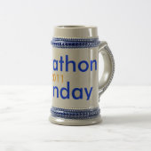 マラソン月曜日2011年 ビールジョッキ (正面右)