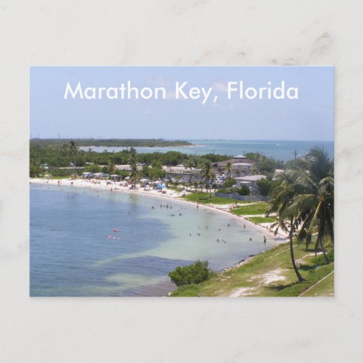 マラソン観戦 ポストカード (正面)