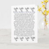 マラソン走大会はベビーの好運に似ている カード (黄色い花)