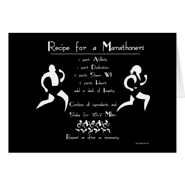 マラソン選手のためのレシピ (正面横)