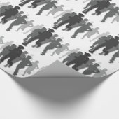 マラソン選手 ラッピングペーパー (角)