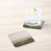 マラソン1834年の平野(グラファイト及びw/cとの コースター (右側)