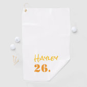 マラソン26.2名走名スポーツ ゴルフタオル (インサイチュ)