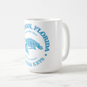 マラソン（ウミガメ） コーヒーマグカップ (正面右)