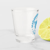 マラソン（ウミガメ） ショットグラス (左)