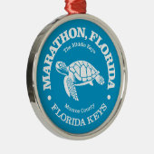 マラソン（ウミガメ） メタルオーナメント (右)
