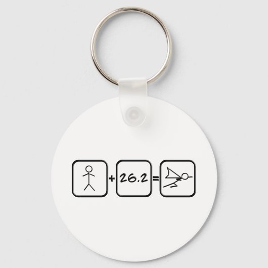マラソン・スーパーヒーロー キーホルダー (正面)
