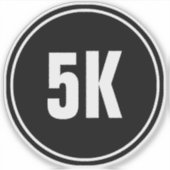 マラソン、トライアスロン、5K、10K... シール (正面)