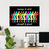 マラソン ポスター (ホームオフィス)