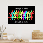 マラソン ポスター (キッチン)