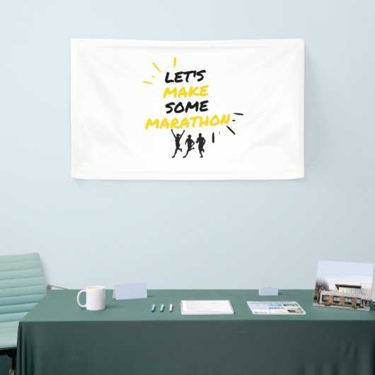 マラソン 横断幕 (トレードショー)