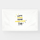 マラソン 横断幕 (横)