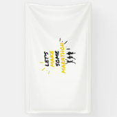 マラソン 横断幕 (縦)