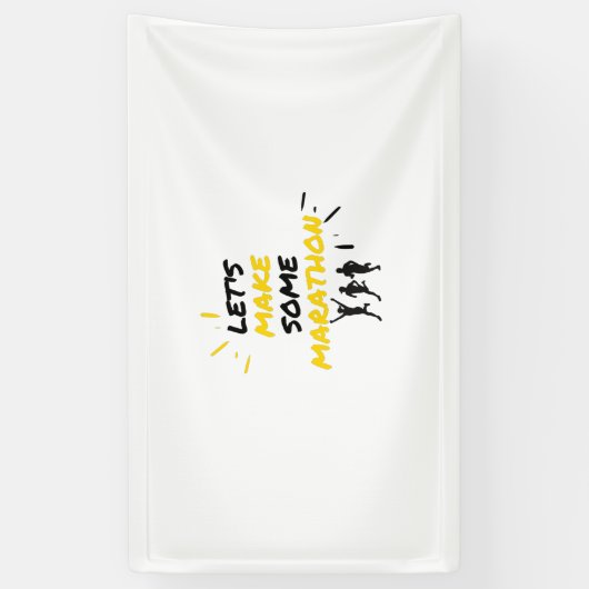 マラソン 横断幕 (縦)