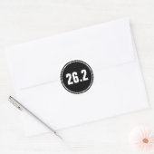 マラソン 26.2 ラウンドシール (封筒)