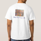 マラソン Tシャツ (裏面)