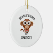マラソンMOnkey セラミックオーナメント (右)