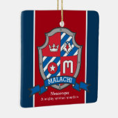 マラチの名前はクレストイーグルレッドカスタムの意味 セラミックオーナメント (右)