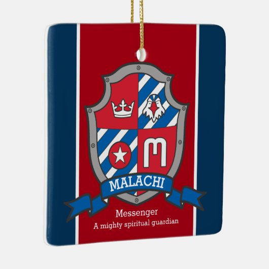 マラチの名前はクレストイーグルレッドカスタムの意味 セラミックオーナメント (右)
