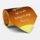 マラチ4:3日の出のスクリピュアタイ ネクタイ (ロール)