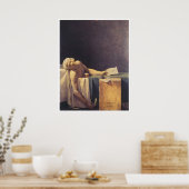 マラットの死， 1793 ポスター (キッチン)