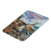 マラドンの柔軟な冷凍機磁石のnylo マグネット (左側)