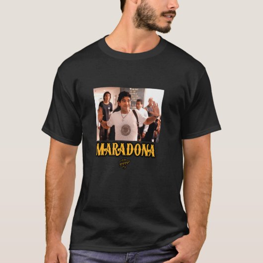 マラドーナ カジュアル Tシャツ (正面)