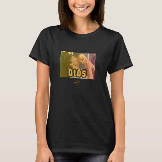 マラドーナ キス カップ Tシャツ (正面)