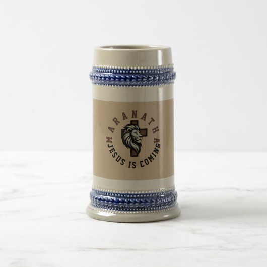 マラナタ イエスが来られる ビールジョッキ (中央)