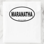 マラナンサユーロスタイル 楕円形シール (バッグ)