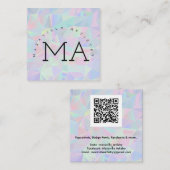 マラビラ工芸品 スクエア名刺 (正面/裏面)