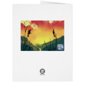 マラマのパーソナライズグリーティ恋しく思ングカード (裏面)