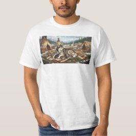 マラミュートの母バージョン1 Tシャツ