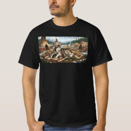 マラミュートの母バージョン1 Tシャツ
