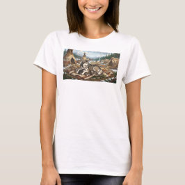 マラミュートの母バージョン1 Tシャツ